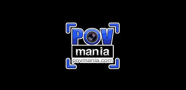  POVMania -  Hot Beauty Casey Cumz Saves Spit To Milk Cock!